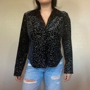 Vintage Silver Blazer